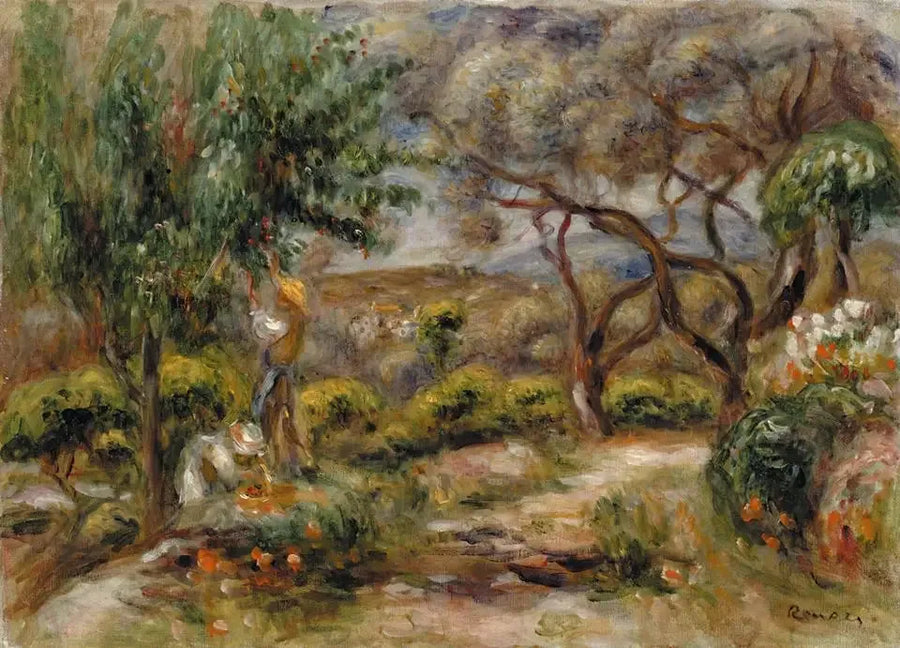 Les Collettes w Cagnes - Pierre-Auguste Renoir