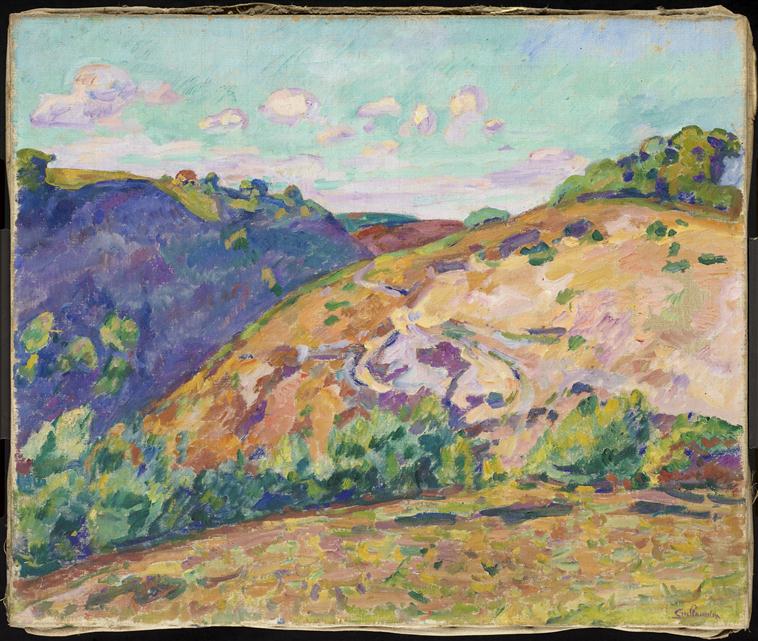 Hills of Anzême - Armand Guillaumin