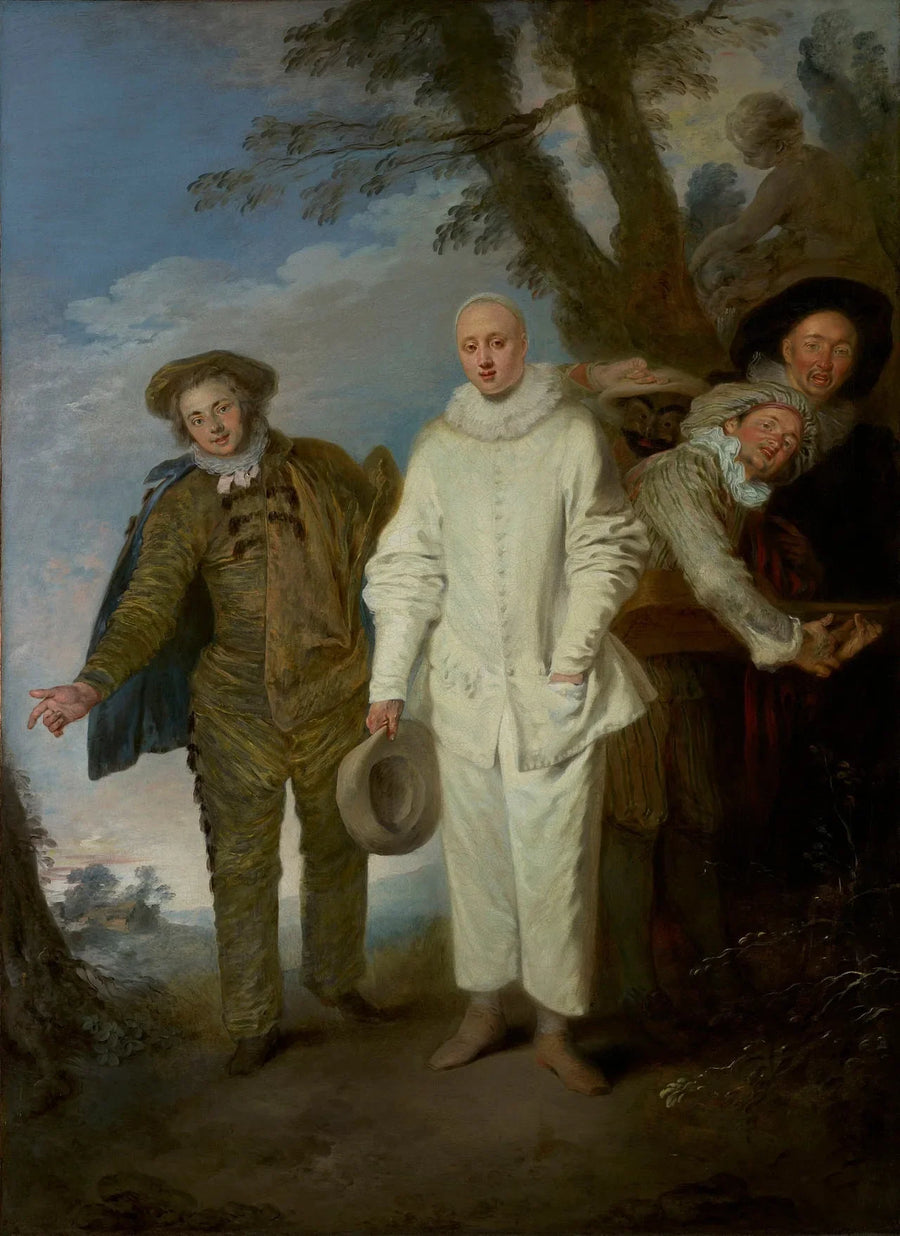 Włoscy komedianci - Antoine Watteau