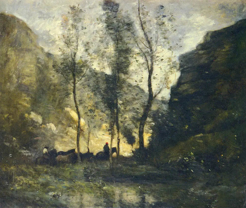 Przemytnicy - Jean-Baptiste Camille Corot