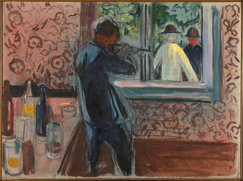 Nieproszony goście - Edvard Munch