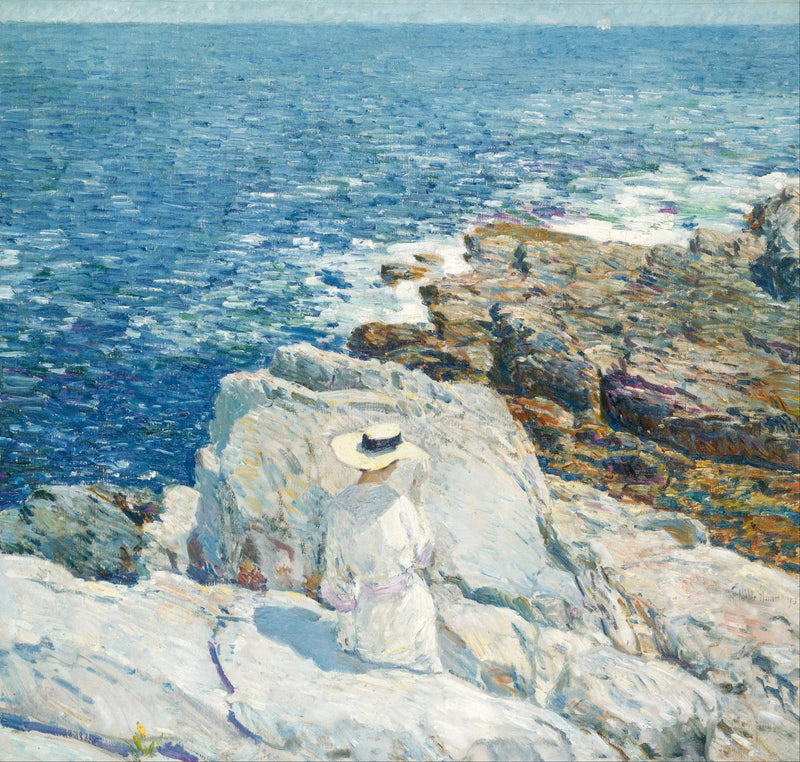 Południowe gzymsy, Appledore - Childe Hassam