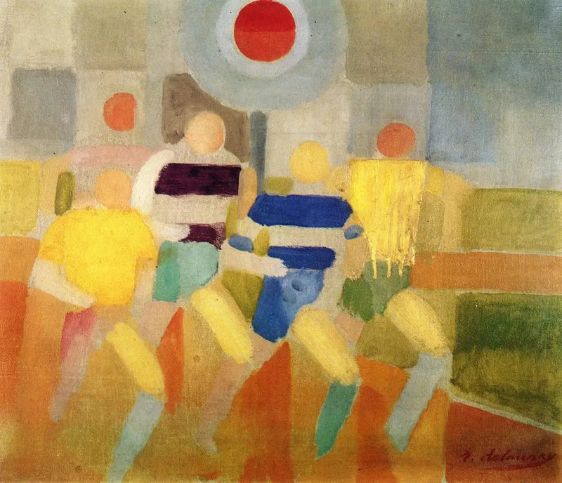Biegacze - Robert Delaunay