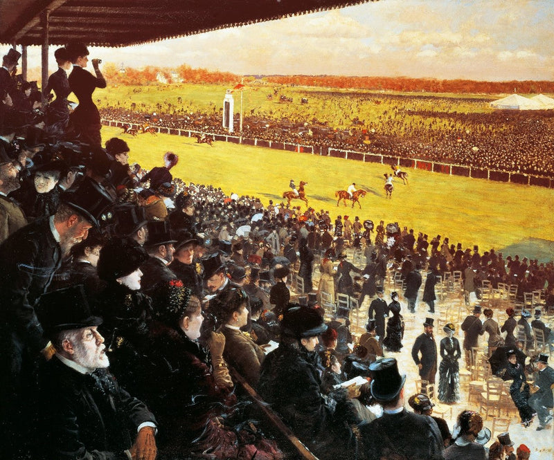 Wyścigi w Longchamp - II - Giuseppe De Nittis