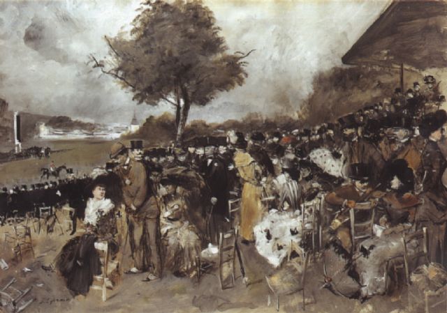 Wyścigi - Jean-Louis Forain