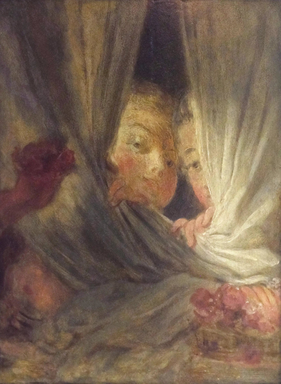 Ciekawskie - Jean-Honoré Fragonard