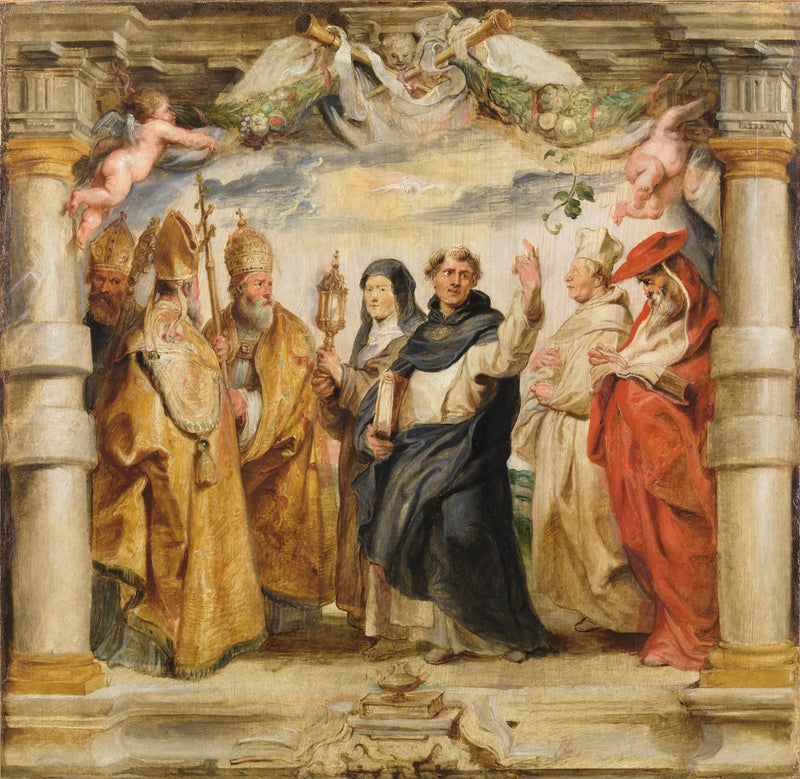 Obrońcy Eucharystii - Peter Paul Rubens