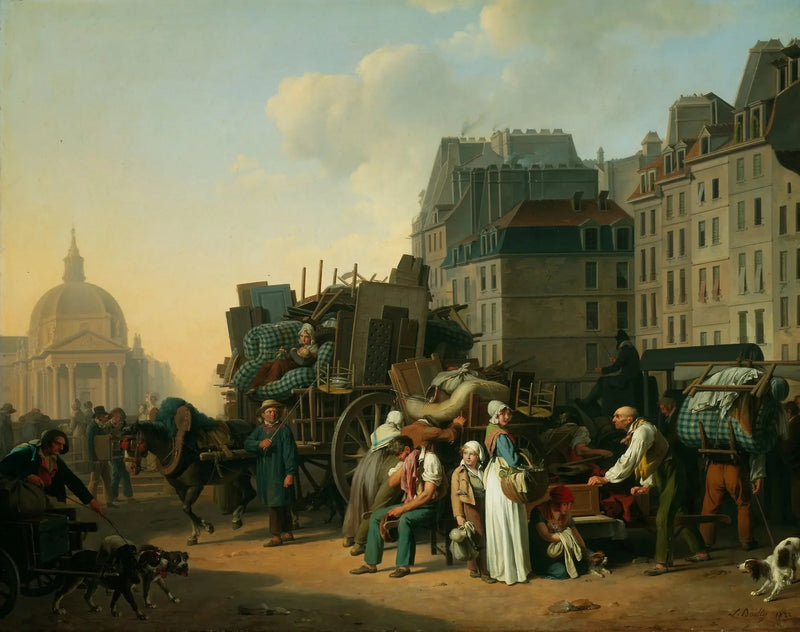 Przeprowadzki - Louis-Léopold Boilly