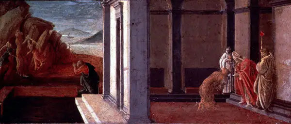 Ostatnie chwile świętej Marii Magdaleny - Sandro Botticelli