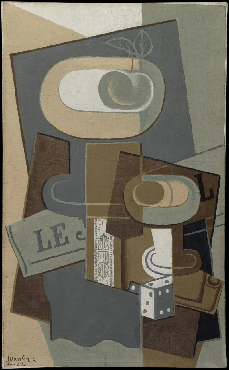 Kości - Juan Gris