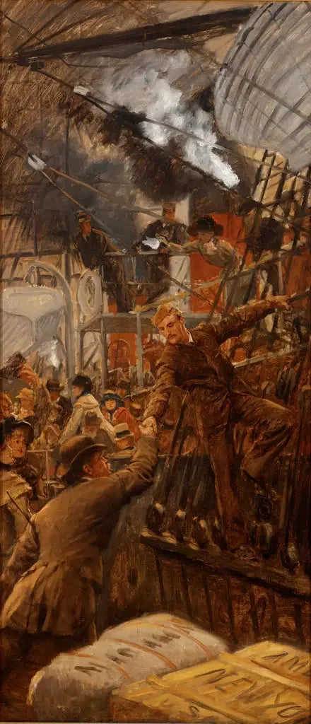 Dwóch przyjaciół - James Tissot