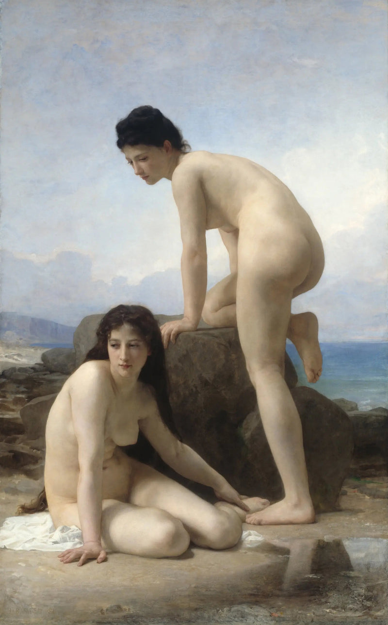 Dwie kąpiące się - Bouguereau