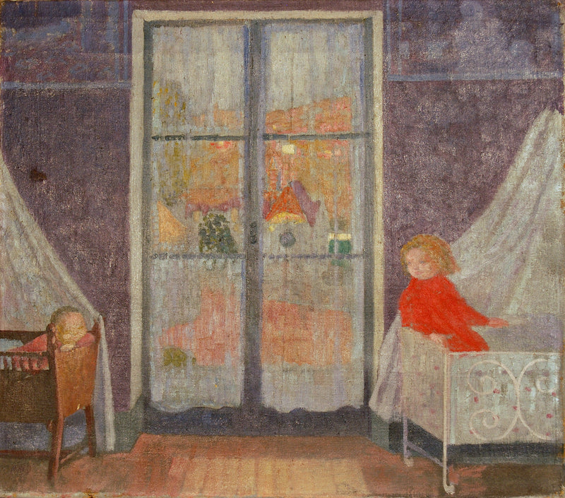 Dwa łóżeczka - Maurice Denis