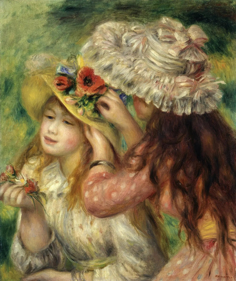 Dwie dziewczynki - Pierre-Auguste Renoir
