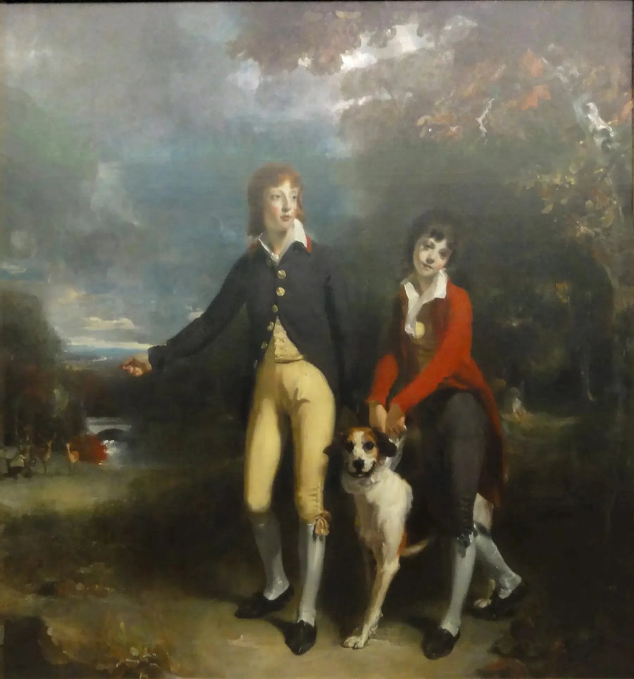 Dwóch synów pierwszego hrabiego Talbota - Thomas Lawrence