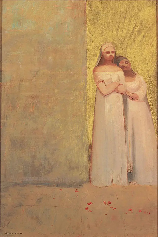 Dwie łaski - Odilon Redon