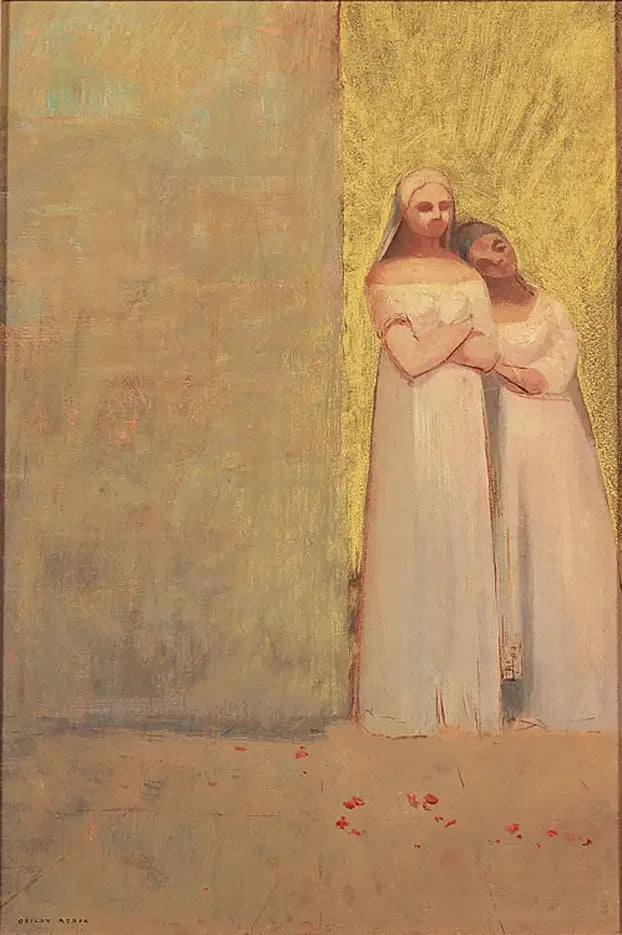 Les Deux Grâces - Odilon Redon image 1 reproduction d’œuvre d’art à l’huile
