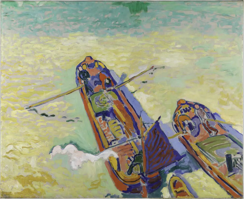 Dwie Łodzie - André Derain