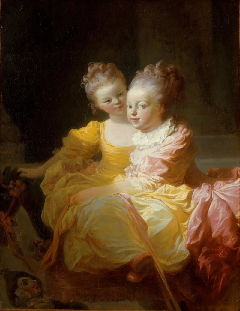 Dwie Siostry - Jean-Honoré Fragonard