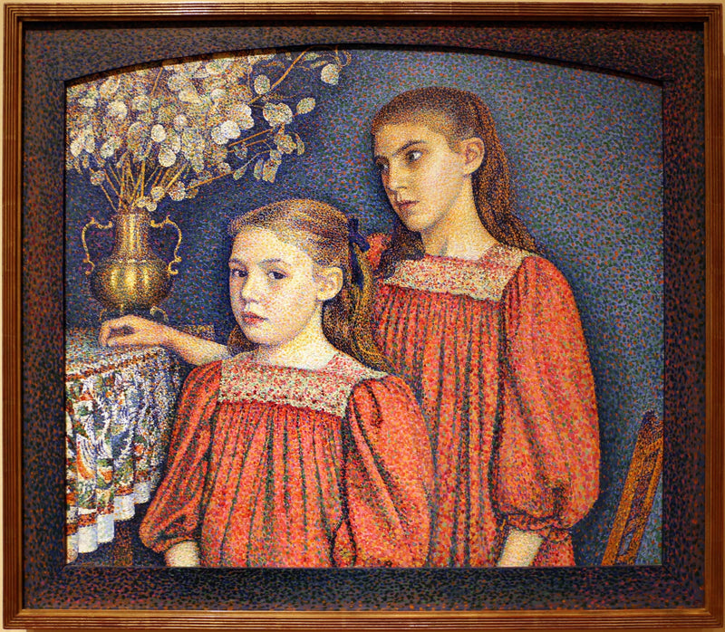 Dwie Siostry lub Siostry Serruys - Georges Lemmen