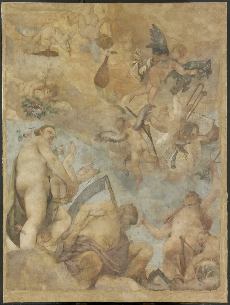 Bogowie Olimpu: Wenus, Saturn i Merkury - Paul Véronèse