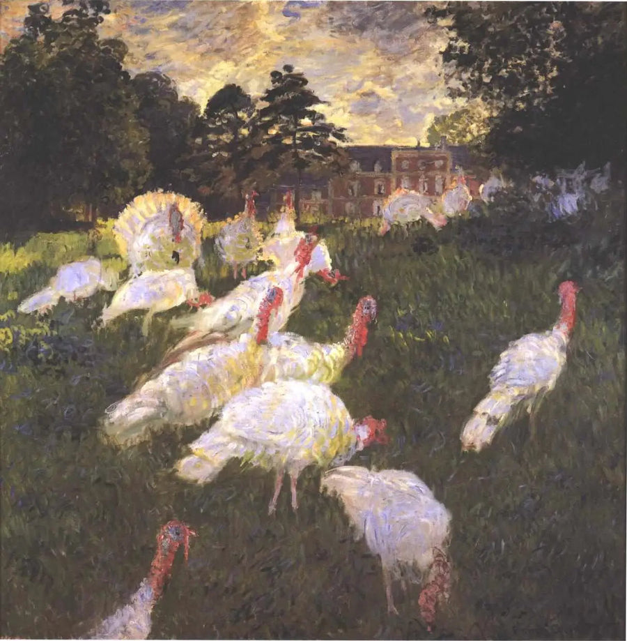 Indyki - Claude Monet