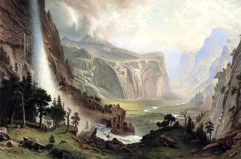 Kopuły Yosemite - Albert Bierstadt
