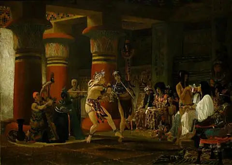 Egipcjanie sprzed 3000 lat - Lawrence Alma-Tadema