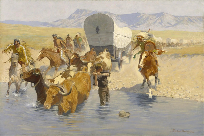 Emigranci - Frederic Remington