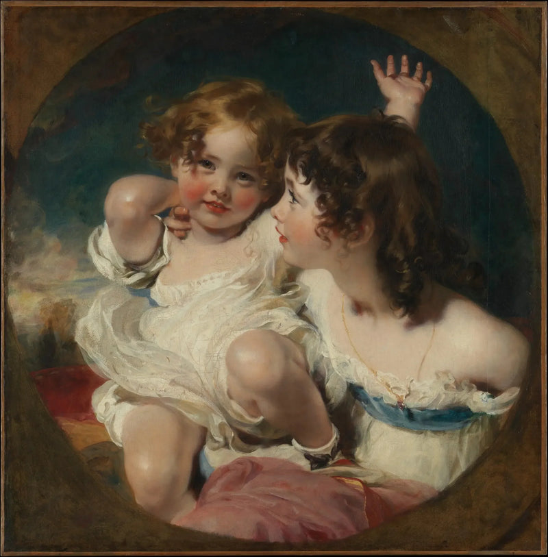 Dzieci Calmady (Emily, 1818–1906, i Laura Anne, 1820–1894) - Thomas Lawrence