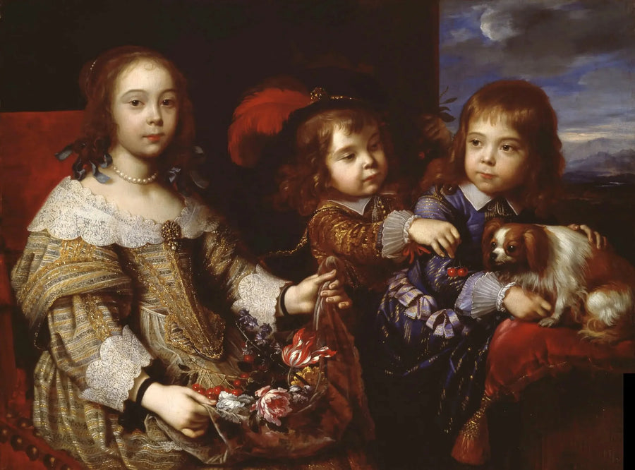 Dzieci księcia Bouillon - Pierre Mignard