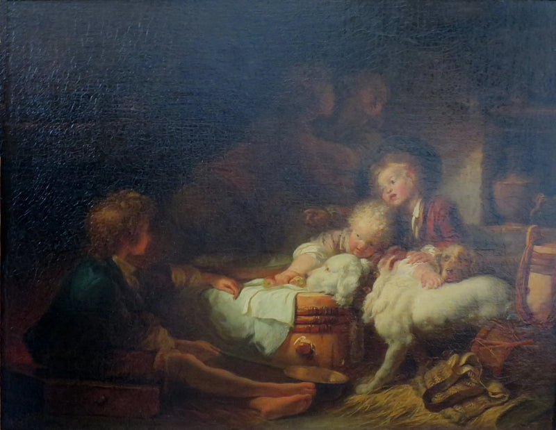 Dzieci rolnika - Jean-Honoré Fragonard