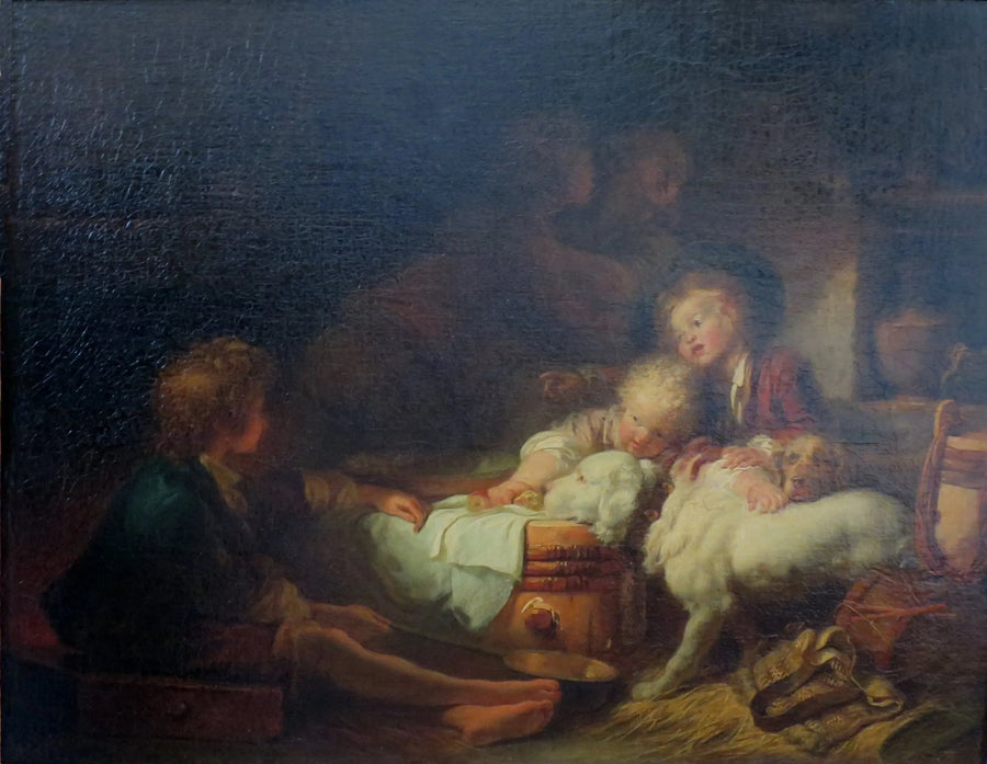 Dzieci rolnika - Jean-Honoré Fragonard