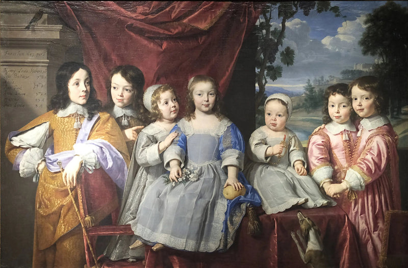 Dzieci Habert de Montmor - Philippe de Champaigne