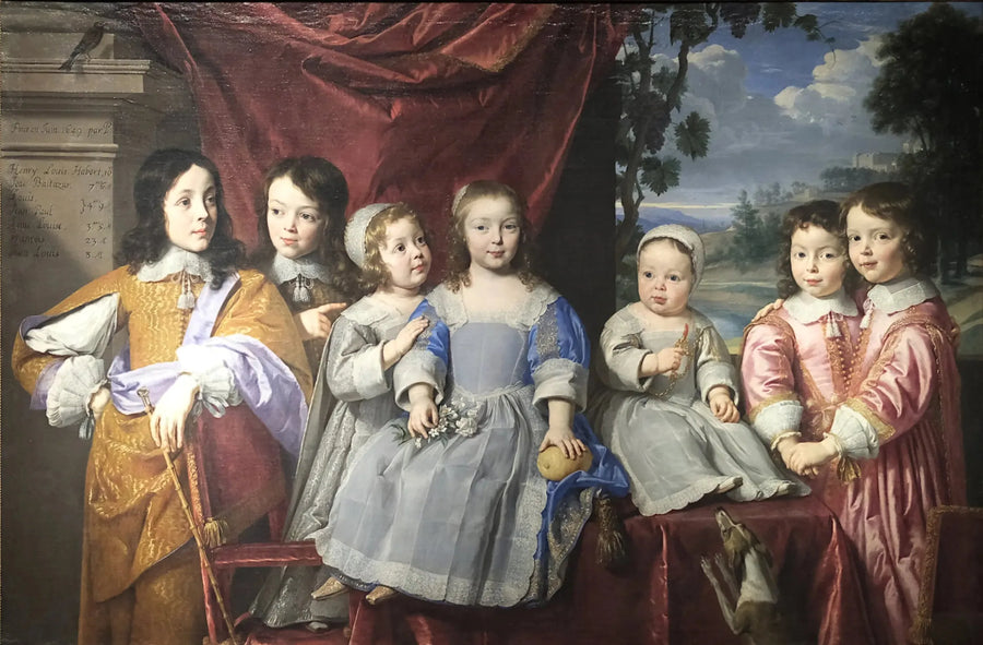 Dzieci Habert de Montmor - Philippe de Champaigne