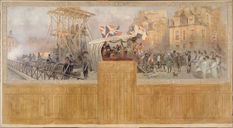 Dobrowolne pobory w 1792 roku - Édouard Detaille