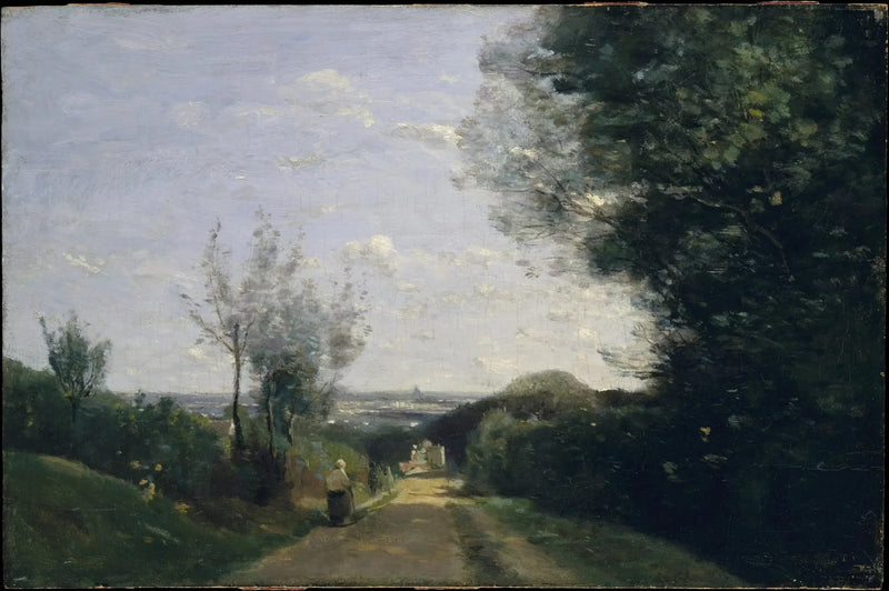 Okolice Paryża - Jean-Baptiste Camille Corot