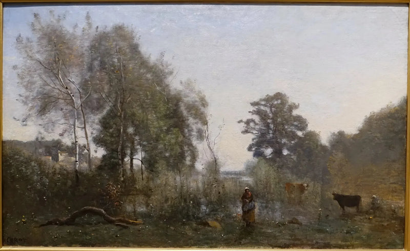 Stawy Ville d'Avray - Jean-Baptiste Camille Corot