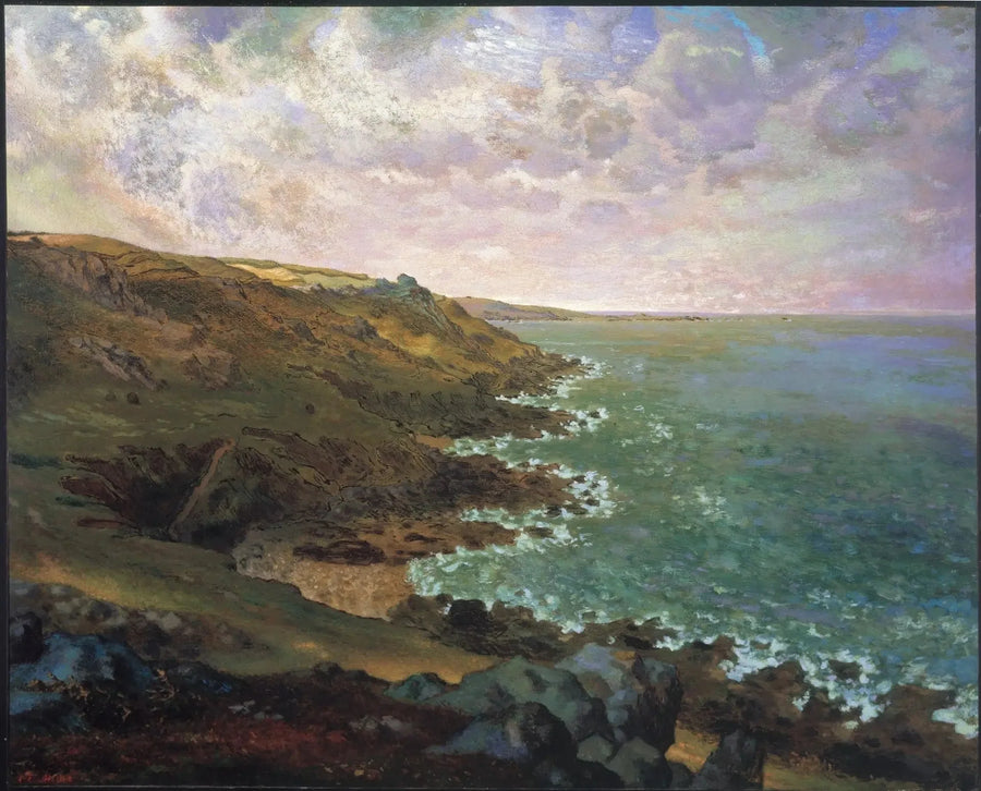 Klify w Gréville - Jean-François Millet
