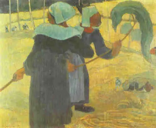 Żniwiarki - Paul Gauguin