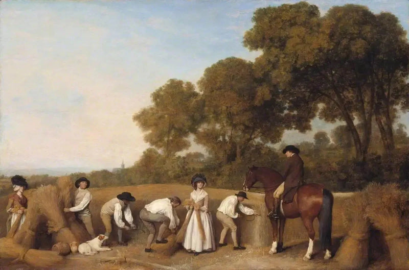 Kosiarze - George Stubbs