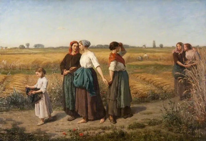 Kosiarze - Jules Breton
