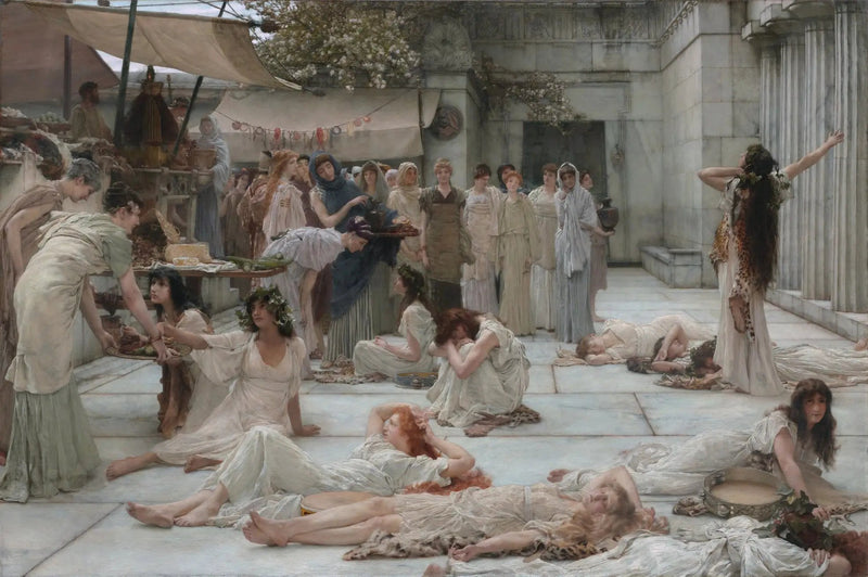 Kobiety z Amphissy - Lawrence Alma-Tadema
