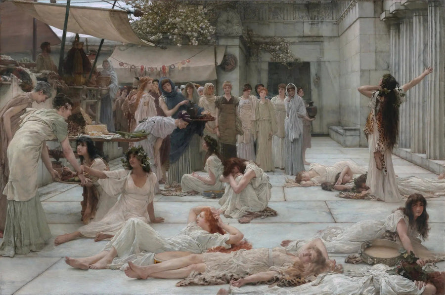 Kobiety z Amphissy - Lawrence Alma-Tadema