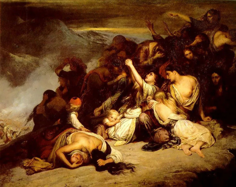 Kobiety Souliotes - Ary Scheffer