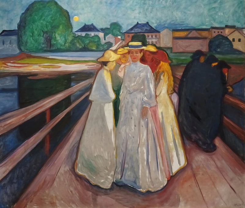 Kobiety na moście - Edvard Munch