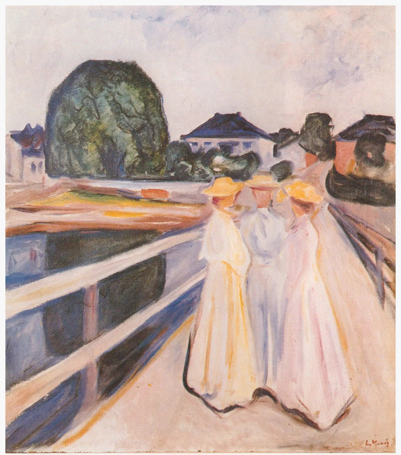 Kobiety na moście - Edvard Munch