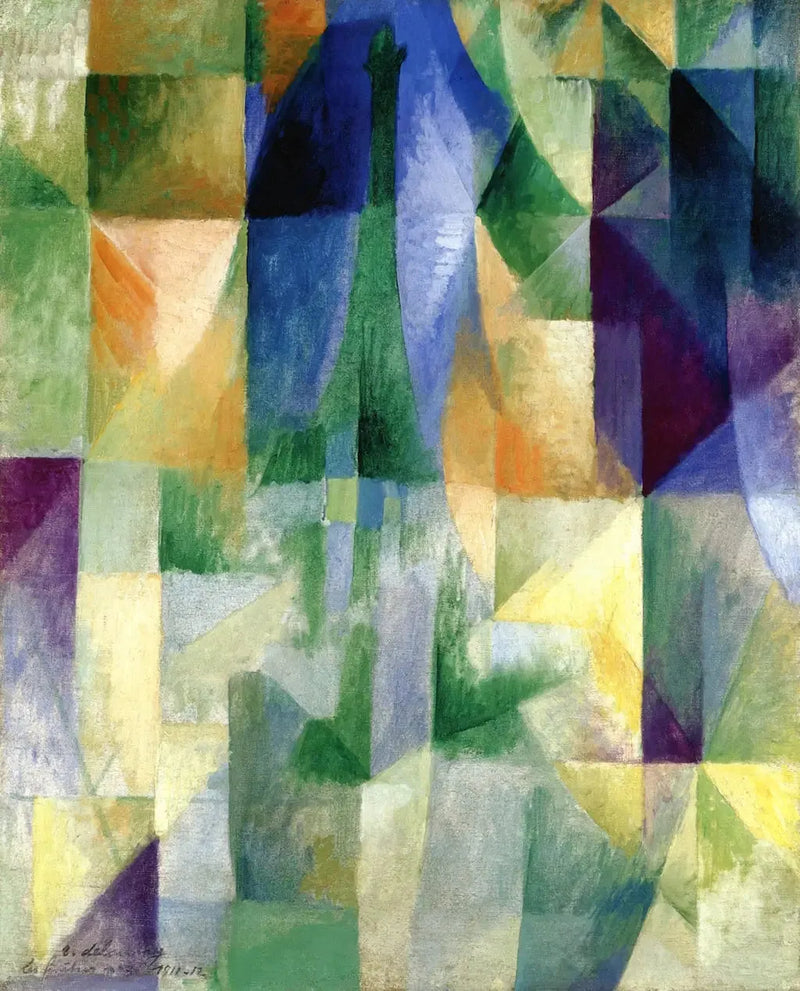 Okna na miasto nr 3 - Robert Delaunay