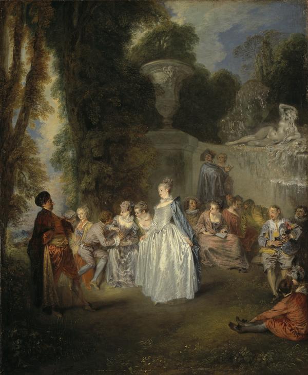 Wenecjańskie święta - Antoine Watteau