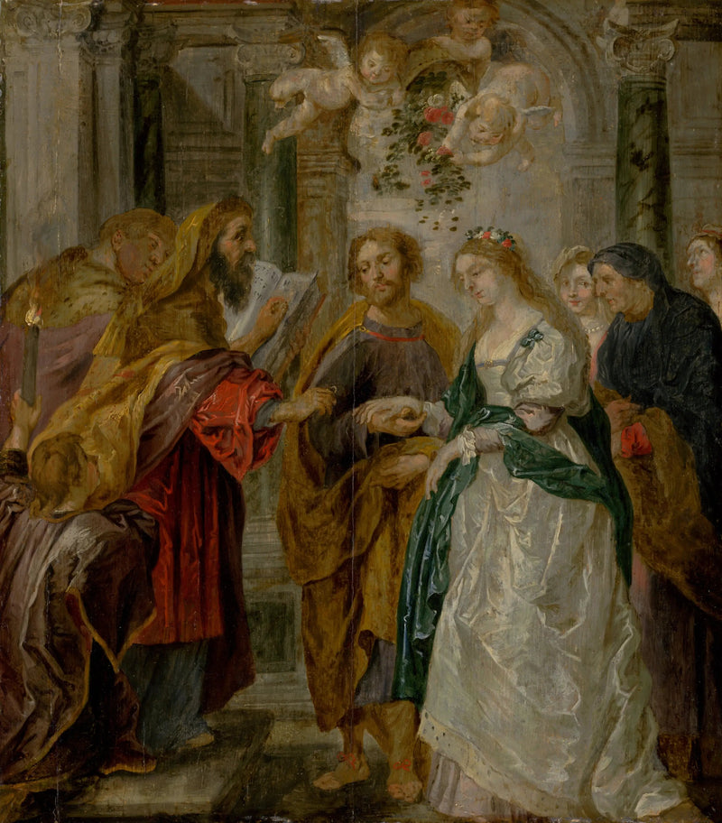 Zaślubiny Najświętszej Maryi Panny - Peter Paul Rubens